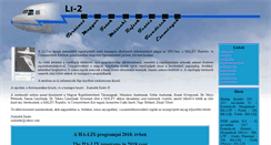 Desktop Screenshot of li-2.hu